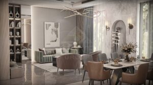 تصميم فيلا في ETABA - Sheikh Zayed